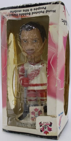 Vintage Steve Yzerman Bobblehead Dobbers Hand Painted Detroit Red Wings Cover