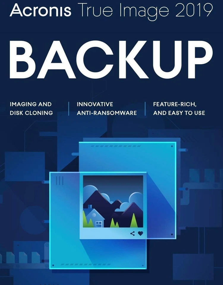 Acronis True Image 2019 - 1, 3 oder 5  Geräte / PC Dauerlizenz Download ESD - Bild 1 von 1