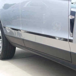 6pc Stainless Steel Lower Accent Side Molding Trim for 2010-2019 Cadillac SRX - Foto 1 di 4