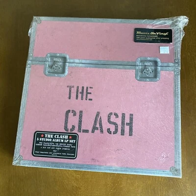 THE CLASH 5 Studio Album Box Set 8LP vinyl box set LTD ED SEALED NEW NEAR MINT - Image 1 of 4