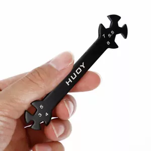 6 in 1 RC Hudy Chiave utensile speciale 3/4/5/5,5/7/8 mm per fibbie e dadi - Foto 1 di 5