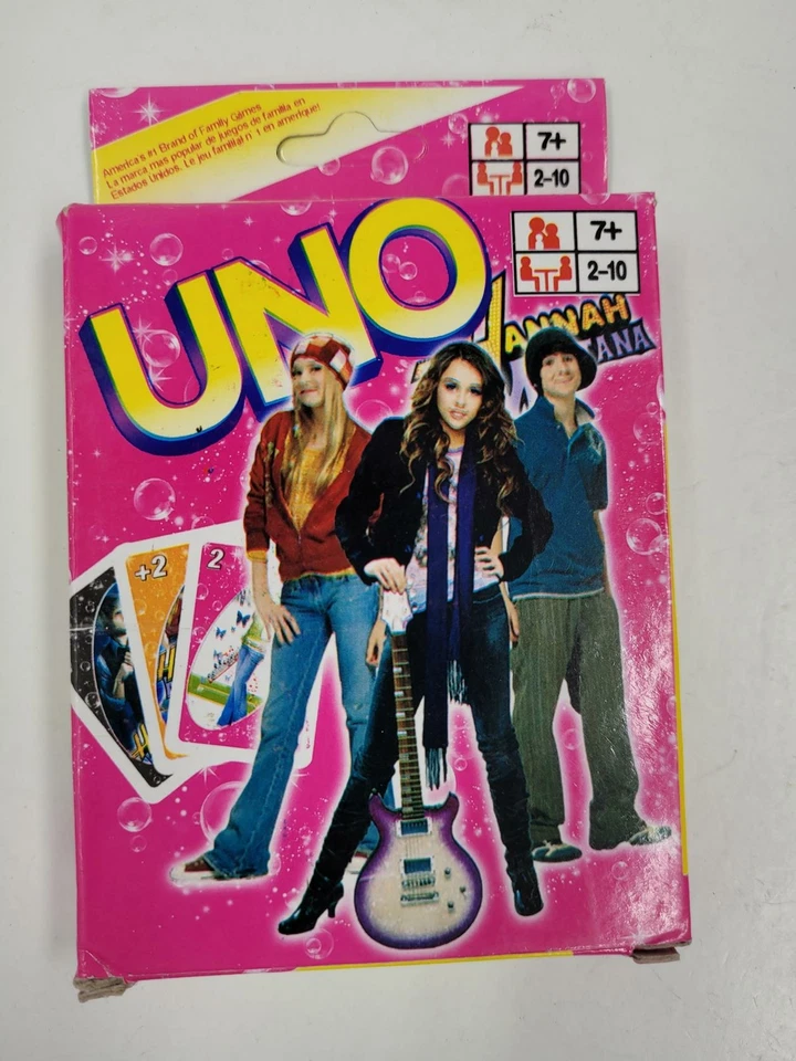 UNO Hannah Montana King Size Card Game  for 2 - 10 Players - Ages 7 + - Image 1 of 1