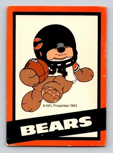 Bears Chicago 1983 NFL Properties Avon Huddle NFC Cartoon Football Team Card - Bild 1 von 2