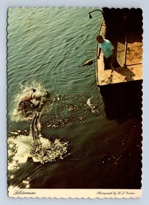 Lobsterman Dexter Press Postcard By B. L. Gordon Unposted - Picture 1 of 2