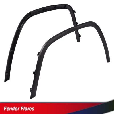 Front Bolt-On Wheel Fender Flares Cover Fit For 2011-2017 Jeep Grand Cherokee US Foto 1 de 4