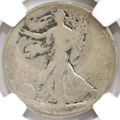 1921 D Walking Liberty Half Dollar NGC Good Details - Image 1 of 4