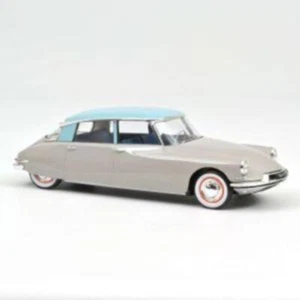 NOREV 1:18 Citroën DS 19 1956 Rosé Grey and Turquoise 181763 - Picture 1 of 1