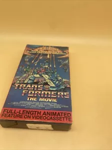 Transformers The Movie VHS F.H.E. 1986 Family Home Entertainment FHE Rare ! - Foto 1 di 6