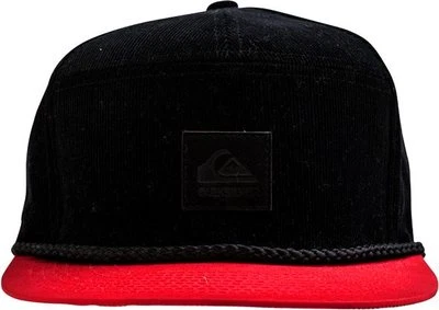 ~~~NUEVO~~GORRA GORRA HOMBRE QUIKSILVER MOONTIDE SNAPBACK NEGRA Y ROJA Foto 1 de 4