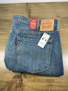 Jeans Levi's 559 para hombre 46x32 grandes y altos relajados rectos 100 % algodón denim nuevos con etiquetas - Imagen 1 de 20