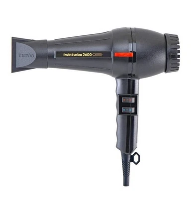 ¡NUEVO! Secador de pelo profesional Turbo Power TwinTurbo 2600 | negro Foto 1 de 3