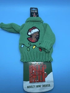 Snoop Dog, 'Snoop on the Stoop,' Novelty Wine Sweater, Christmas, New - Picture 1 of 2