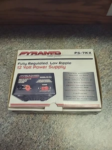 PYRAMID PS7KX 5 AMPERAGE 70 WATTS POWER SUPPLY FOR PHONES, CB RADIOS, SCANNERS - Picture 1 of 3