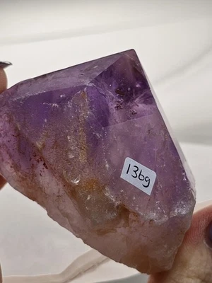 A grade Ametrine crystal Raw Natural Point 136g 6.2cm Amethyst Citrine healing - Image 1 of 4