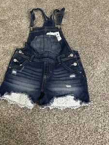 Jordache Girls Shortalls (A 153) - Picture 1 of 4