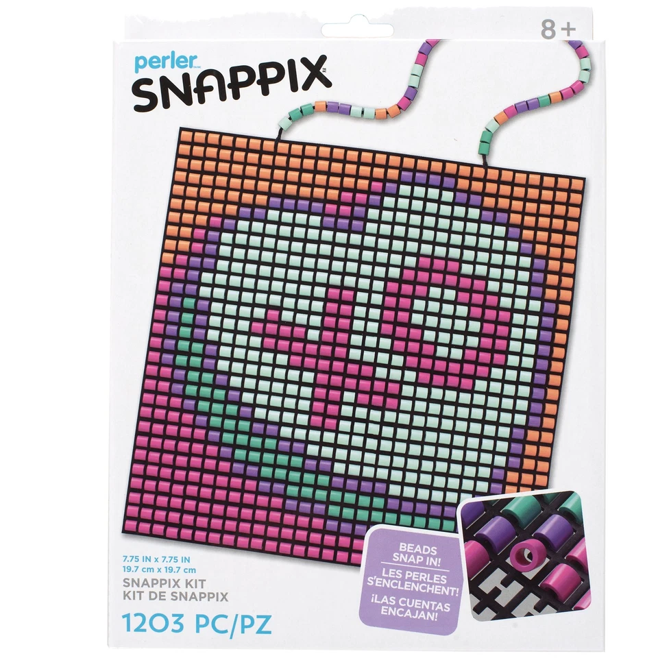 Perler Snappix Bead Craft Kit-XO Heart - 5A002Z3N-1H0JG