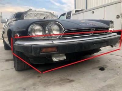 Parachoques delantero completo negro/cromo Jaguar XJS 82-91 USADO con conjunto de faros antiniebla Foto 1 de 4