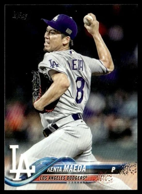 2018 Topps Kenta Maeda Los Angeles Dodgers #484 - Image 1 of 2