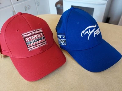Lot of 2 Chip Ganassi Racing Hats New Era 39Thirty Cap Pukka Indy 500 - Image 1 of 4
