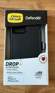 OtterBox Defender Series Case for iPhone 12 / iPhone 12 Pro – Black (77-56603) - Picture 1 of 5