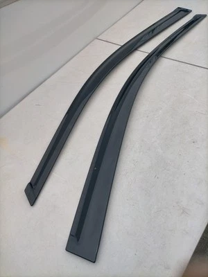 Honda CRZ CR-Z ZF1 Door Visors Left and Right Set Foto 1 de 4