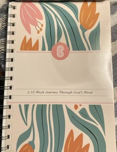 Die Bibel in einem Jahr 52 Wochen Studium Spiralgebunden Gottes Wort Plan - Bild 1 von 5