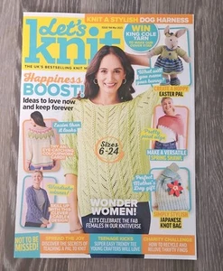 Let’s Knit Magazine Issue 194 March 2023 Magazine Only - Picture 1 of 9