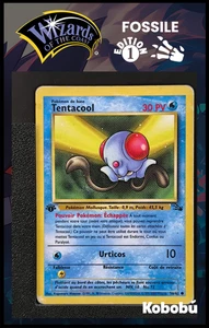 Carte Pokémon Tentacool 56/62 Edition 1 Ed 1 Fossile Wizards 1 - Imagen 1 de 3