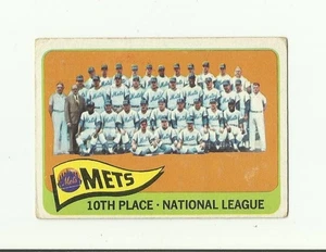 1965 TOPPS #551 New York Mets Team: Baseball Card: MLB - Picture 1 of 2