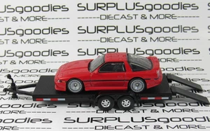 Toyota Supra 1989 '89 rojo Hot Wheels 1:64 pista suelta día: rojo con remolque para carros - Imagen 1 de 9