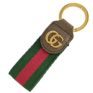 Gucci Sherry Line Schlüsselanhänger/Key Holder/Braun/Lieferung am nächsten Tag möglich *Jsm3440 - Bild 1 von 10
