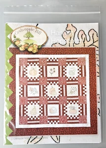 Crabapple Hill #331 Harvest Hopscotch Kürbisse Blätter Blumen Quiltmuster 2012 - Bild 1 von 8