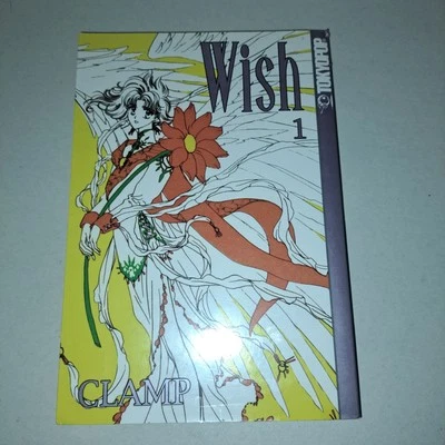 Wish Vol. 1 (Wish) by CLAMP  English paperback graphic novel Foto 1 de 3