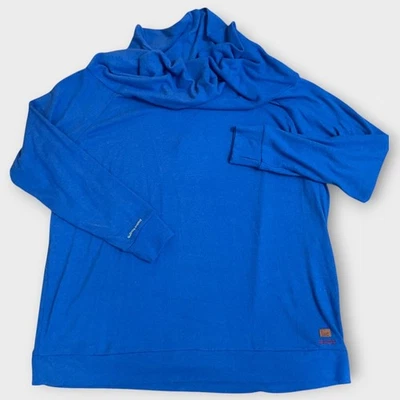 Suéter Peace Love World Azul Cuello Capucha Manga Larga Más 1X Pensamientos Positivos Foto 1 de 4