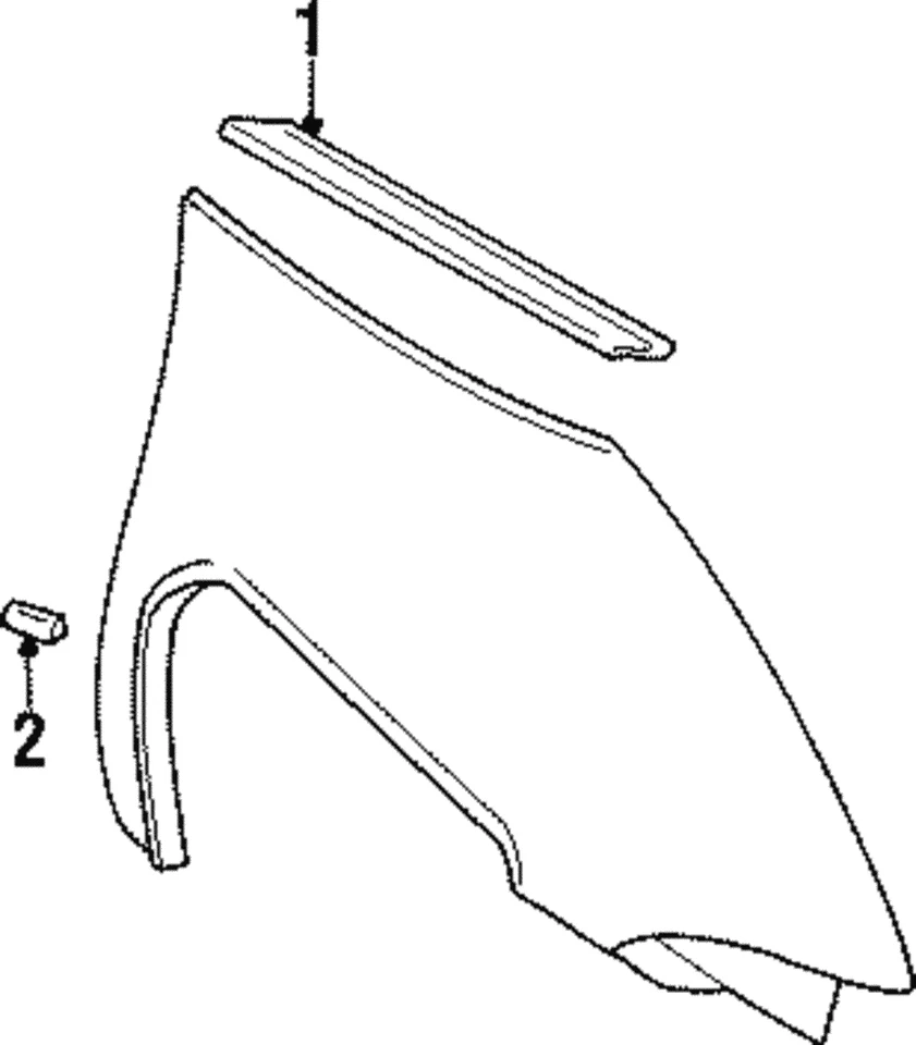 Moldura inferior genuina GM 16616391 Foto 1 de 1