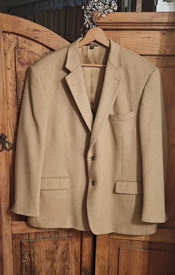 Haspel "Conner" 100% CAMELLO Bronceado Abrigo Deportivo Blazer Chaqueta Hombre 48R Foto 1 de 4