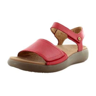 Vionic Awaken Women's Athletic Red Leather - Image 1 of 4