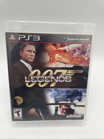 007 Legends PS3 PlayStation 3 Complete CIB