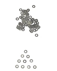 Passscheiben / Distanzscheiben DIN 988 Stahl 3 x 6 x 0,2 mm (100 Stk) NEU!! - Bild 1 von 1