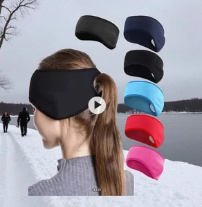 Unisex Warm Fleece  Winter Walkers Runners Headband Headwrap Ear Warmer 4004 - Picture 1 of 23