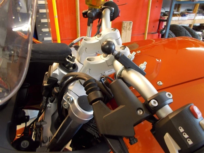 Handlebar adapter handlebar riser 50 mm closer ABE for BMW F800GT - Image 1 of 1