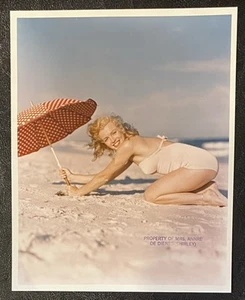 1949 Marilyn Monroe Original Photo Andre De Dienes Tobey Tobay Beach Stamped - Picture 1 of 4