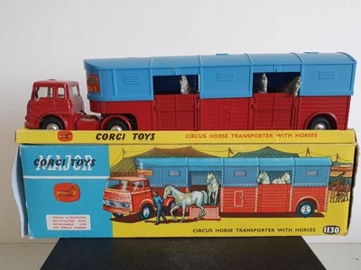 Corgi Toys 1130 Major Zirkus Pferde Bedford LKW Transporter Fahrzeug Box 1:43 - Bild 1 von 4