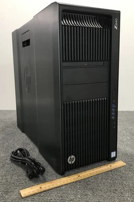 HP Z840 Desktop E5-2620 v4 16GB RAM 256GB NVMe, As Is w/Power Cord - Image 1 of 4