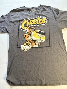 Herren Kurzarm Grau Medium Cheetos Hemd Retro Chester The Cheetah - Bild 1 von 8