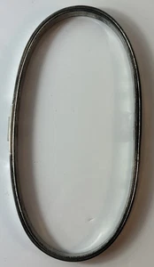 Vintage 9”  Metal Oval Spring Tension, Cork Lined Embroidery Hoop - Picture 1 of 5