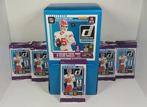 2025 Donruss NFL Football Gravity Feed Box W/ 31 Sealed Packs "FAST SHIPPING" - Picture 1 of 8