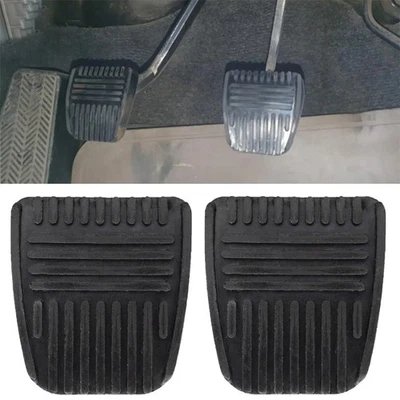 2x Pastillas de pedal de freno de embrague de goma 31321-14010 para camioneta Toyota 1979-1985 Foto 1 de 4