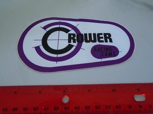 Reproduction Crower Racing Cams Decal, Hot Rod, Racing - Foto 1 di 1