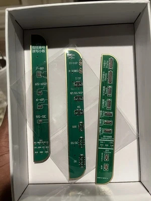 Programador de lectura de placa mutil JC-V1SE + placas de prueba de huellas dactilares de batería True Tone Foto 1 de 4